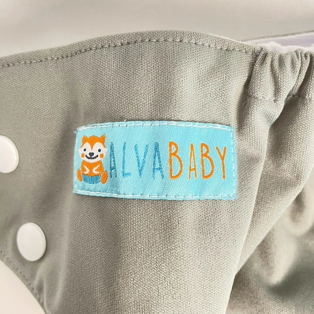 4 Cloth Diaper Covers One Size Snap Stay Dry Alva Baby Pooters Wegreeco Swim